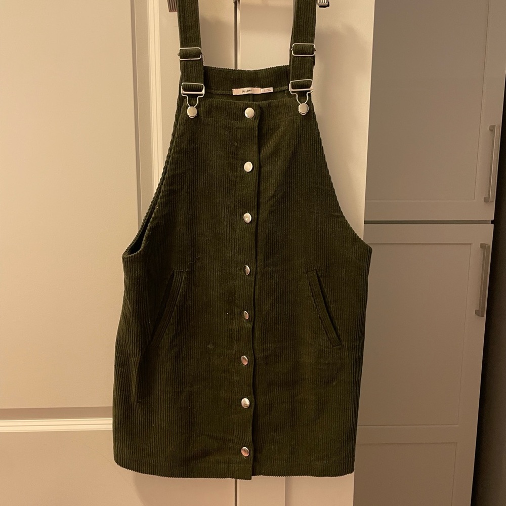 Dark Green Corduroy jumper size L